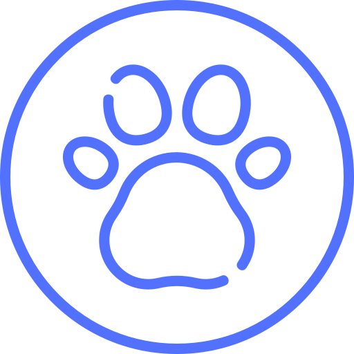 Huella mascota logo